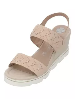 Высокие босоножки Marco Tozzi, цвет cream