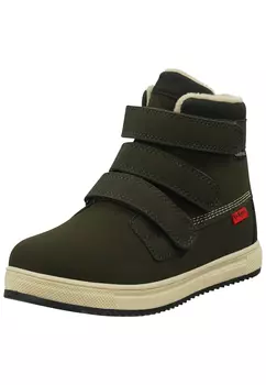 Высокие ботильоны Kickers, хаки