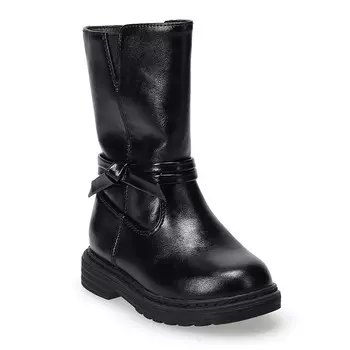 Высокие ботинки для девочек Jumping Beans Minaa, черный