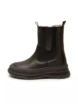 Высокие ботинки до щиколотки bisgaard Leder-Stiefeletten Mila, черный
