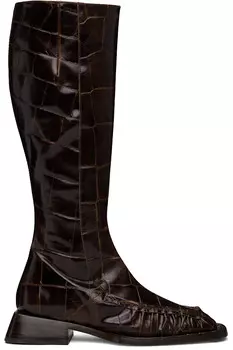 Высокие ботинки Pats Miista, коричневый