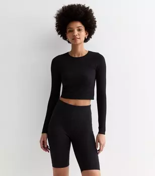 Высокие черные велосипедки New Look, черный