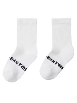 Высокие детские носки Reima, белый