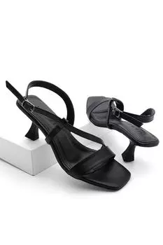 Высокие каблуки - Черный - Туфли на шпильке Marjin, черный