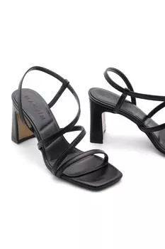 Высокие каблуки - Черный - Туфли на шпильке Marjin, черный