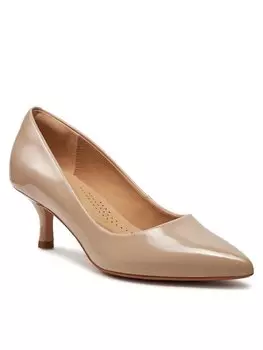 Высокие каблуки Clarks, бежевый