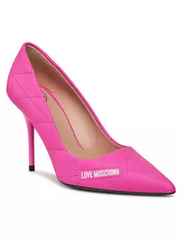 Высокие каблуки Love Moschino, розовый
