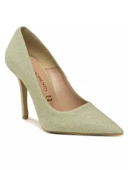 Высокие каблуки Rinascimento, зеленый