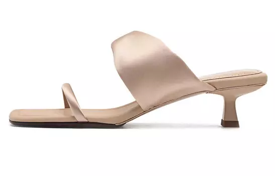 Высокие каблуки женские песочные Pedro