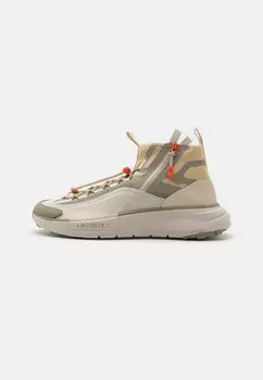 Высокие кеды АУДИССОР Lacoste, кремовый/натуральный