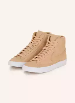 Высокие кеды blazer mid '77 Nike, белый