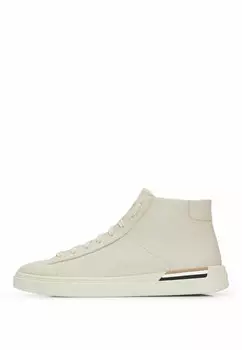Высокие кеды BOSS, цвет light beige