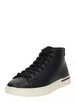 Высокие кеды BOSS High-Top Sneakers, темно-синий