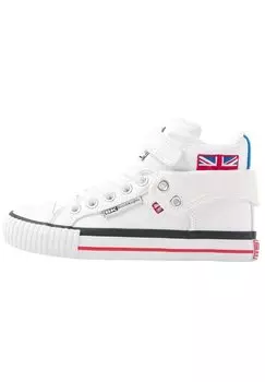 Высокие кеды British Knights, цвет white union jack