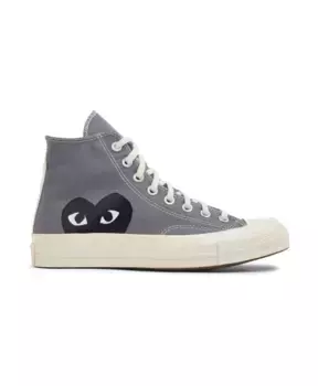 Высокие кеды Chuck 70 Comme Des Garons Play, серый
