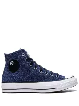 Высокие кеды Chuck 70 из коллаборации со Stssy Converse, синий