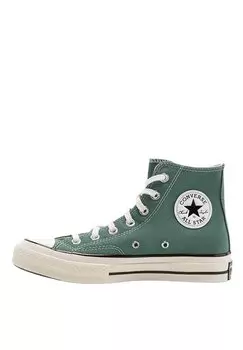 Высокие кеды Chuck Converse, зеленые