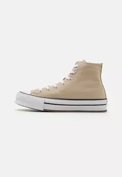 Высокие кеды Chuck Taylor All Star Lift Unisex Converse, цвет nutty granola/white/black