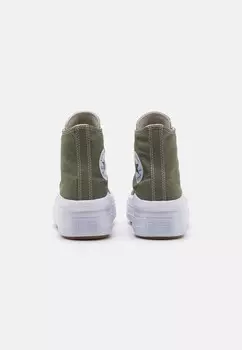 Высокие кеды CHUCK TAYLOR ALL STAR MOVE PLATFORM Converse, светло-зеленый