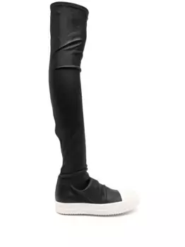 Высокие кеды-чулки Rick Owens, черный