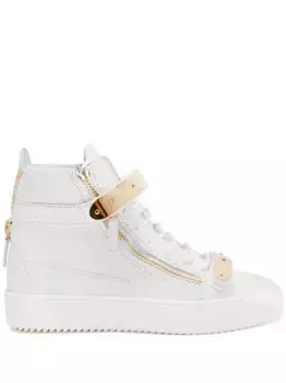 Высокие кеды Coby Giuseppe Zanotti, белый