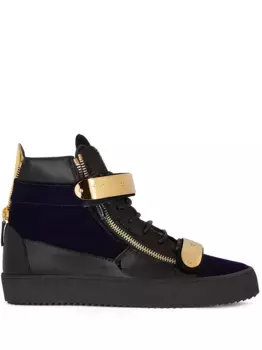 Высокие кеды Coby Giuseppe Zanotti, синий