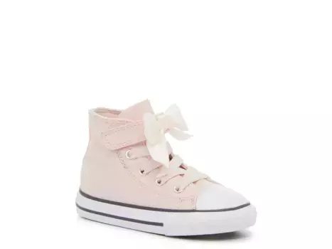 Высокие кеды Converse Chuck Taylor All Star Swan — детские, светло-розовые