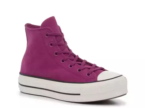Высокие кеды Converse Chuck Taylor Platform - женские, фиолетовые