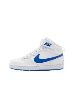 Высокие кеды COURT BOROUGH MID 2 GS Nike, белый