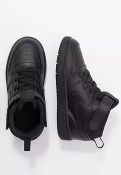 Высокие кеды COURT BOROUGH MID 2 UNISEX Nike Sportswear, цвет black