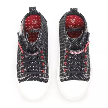 Высокие кеды Disney's Minnie Mouse для девочек, черный