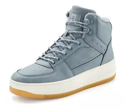 Высокие кеды Elbsand High-Top Sneakers, светло-синий