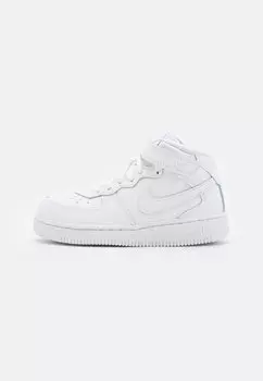 Высокие кеды Force 1 Mid Le (Td) Nike, белый