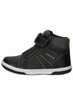 Высокие кеды Geox, цвет black curry