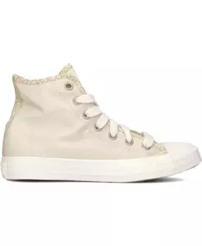 Высокие кеды из плотной ткани Converse, бежевый