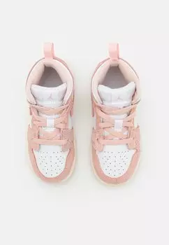 Высокие кеды Jordan 1 Mid Se Unisex Jordan, белый/Legend Pink/парус