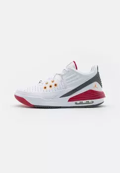 Высокие кеды JORDAN MAX AURA 5 Jordan, белый/ярко-оранжевый/кардинально-красный/светло-графитовый
