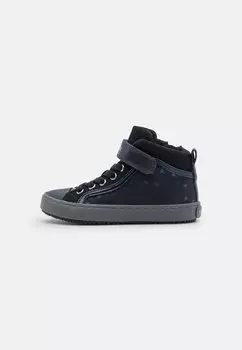 Высокие кеды KALISPERA GIRL Geox, цвет navy