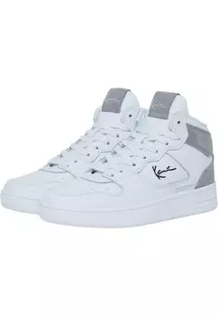 Высокие кеды Karl Kani, белая оливковая