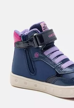 Высокие кеды LILO STITCH SKYLIN GIRL LIGHT UP Geox, темно-синий