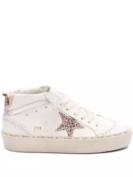 Высокие кеды Mid-star Golden Goose, белый