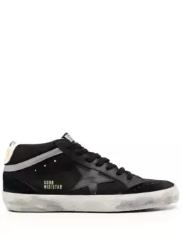 Высокие кеды Mid-star GOLDEN GOOSE, черный