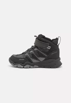 Высокие кеды MONTRACK BOY ABX Geox, цвет black