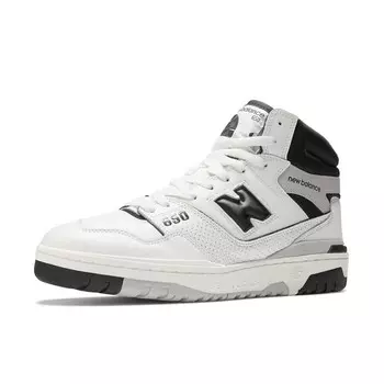Высокие кеды new balance High-Top Sneakers 650, белый