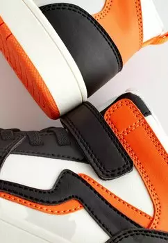 Высокие кеды Next, оранжево-черные