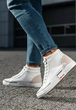 Высокие кеды Ombre, цвет white