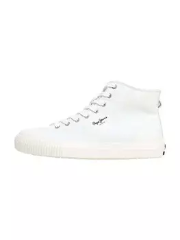 Высокие кеды Pepe Jeans High-Top Sneakers BEN MOON, цвет white/off white