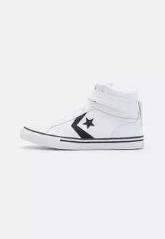 Высокие кеды Pro Blaze Strap Unisex Converse, цвет white/black