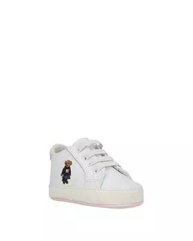 Высокие кеды Quilton Bear для девочек Ralph Lauren - Baby Ralph Lauren, цвет White