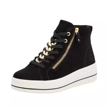 Высокие кеды REMONTE High-Top Sneakers D1C70, черный